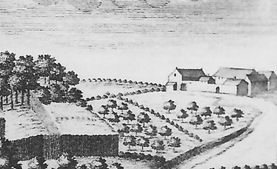 Vues et agrandissements du château de Presles et des bâtiments de la « Grande Cense du Château » Vues et agrandissements du château de Presles et des bâtiments de la « Grande Cense du Château »
